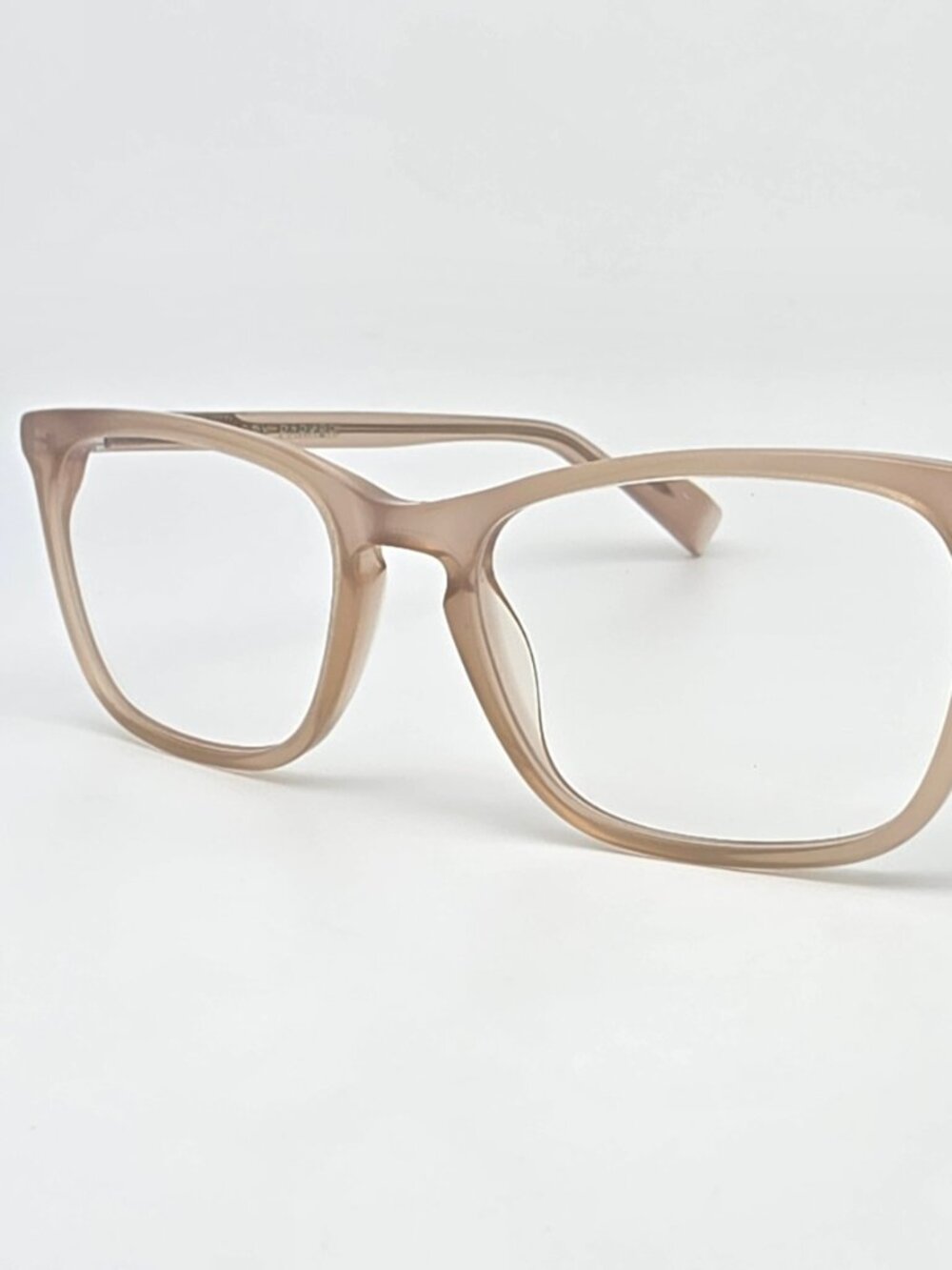 Warby Parker Welty 663 Frosted Blush Pink Cat Eye Eyeglasses Frame 52-18-145